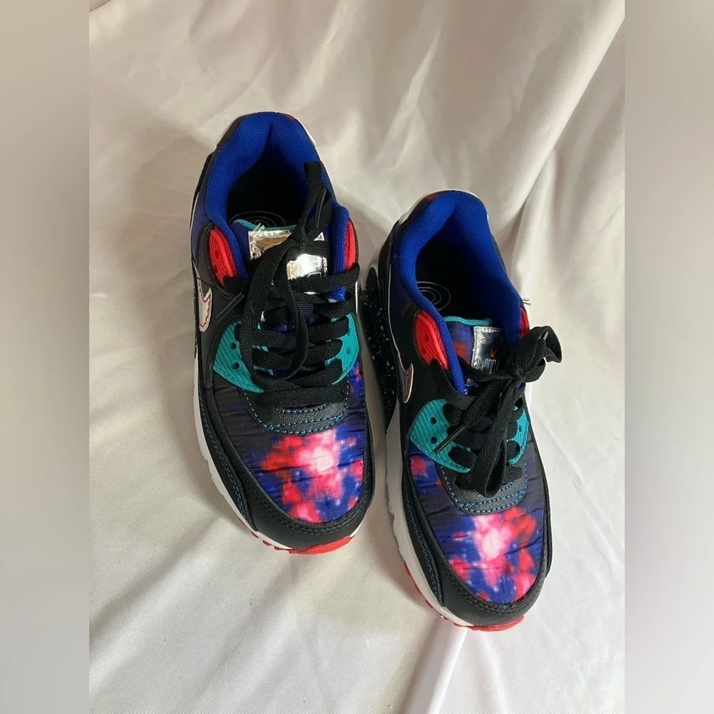 Nike Black and Blue Sneakers for Ultimate Style